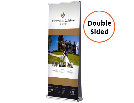 Double Sided V6000 Banner