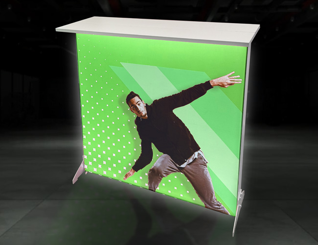 Lightbox Exhibition Counter