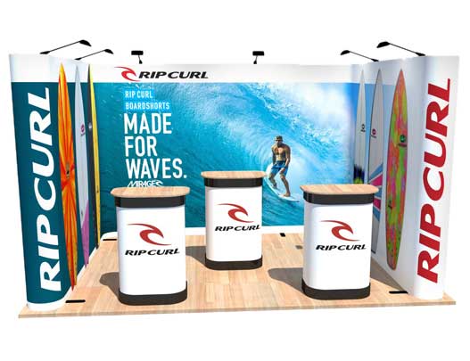 Kit I - U-Shaped Popup Stand - 4 x 3m Area